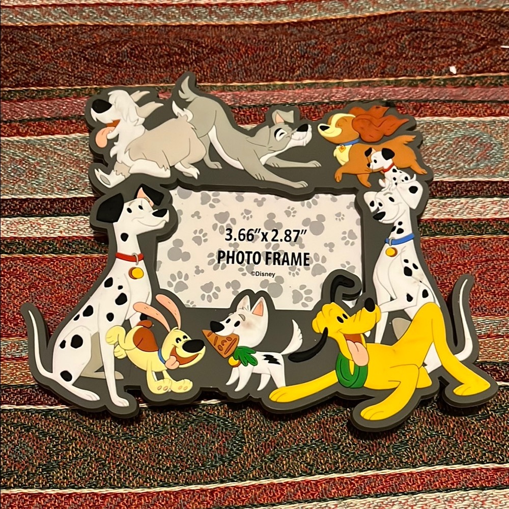 Disney Dog magnetic Photo Frame - Multicolor 3.66”x2.87”